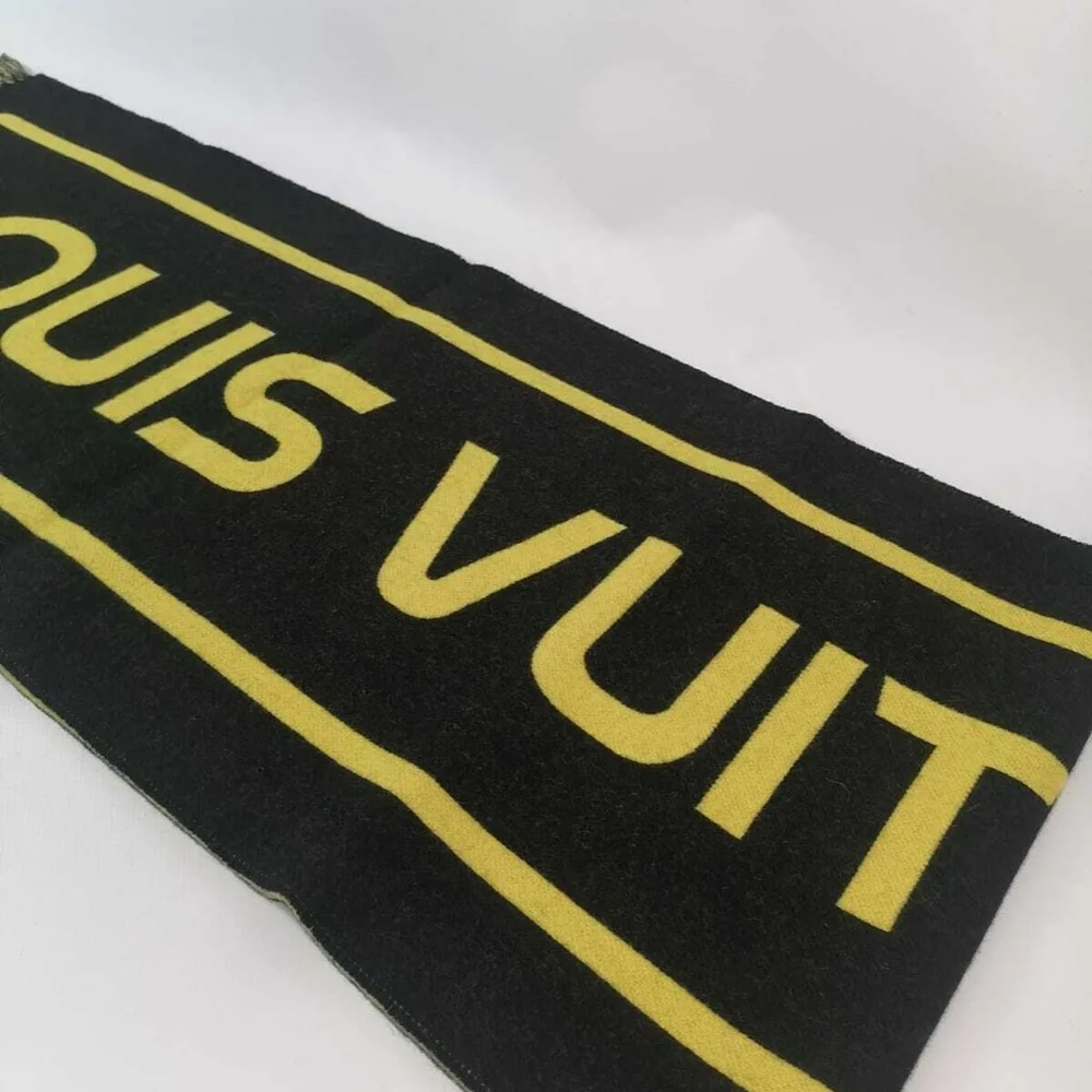 New Authentic Louis Vuitton Wool Cashmere City Gravity Scarf - Picture 10 of 12